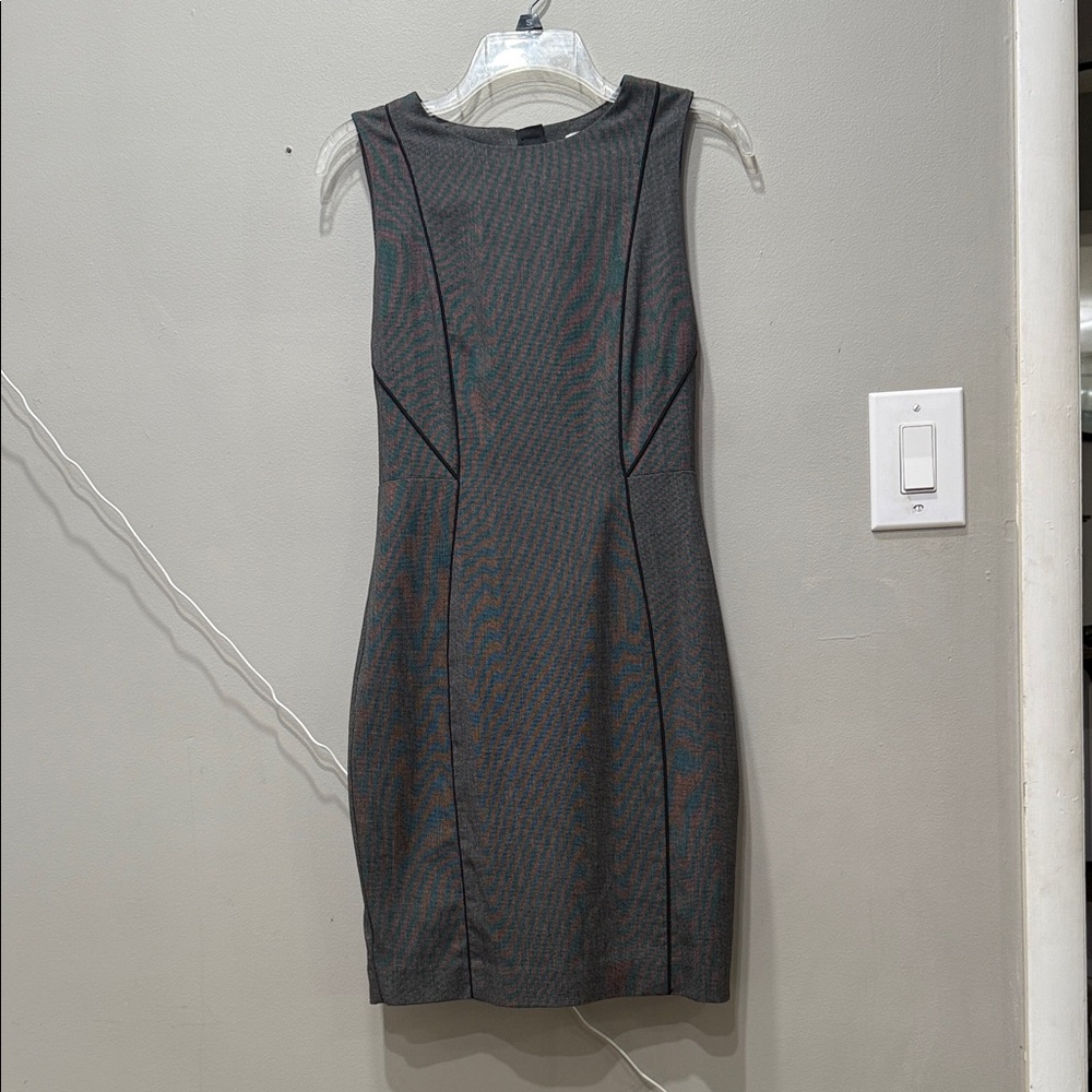 H&M Charcoal Sleeveless Mini Dress